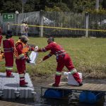 Plataforma flotante de trabajo